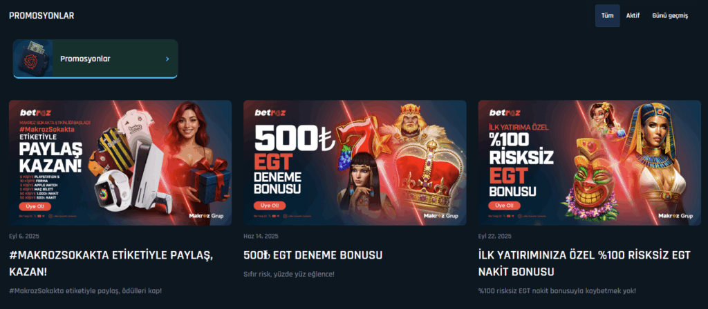 Betroz Bonus